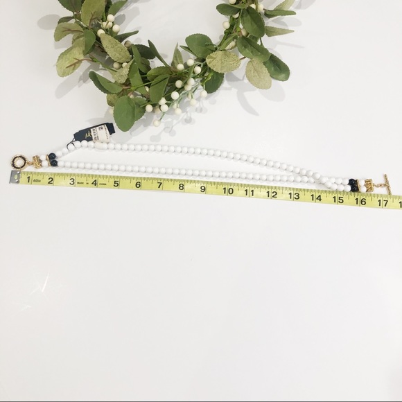 Monet vintage 1980’s double strand onyx necklace - Picture 3 of 3